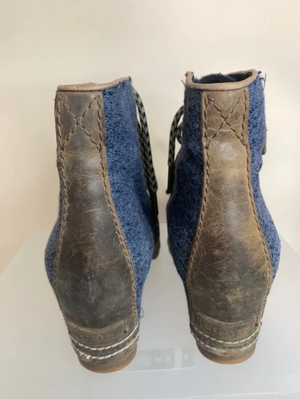 Sorel 1964 Premium Wedge Casual Boot Saddle Medium 8.5